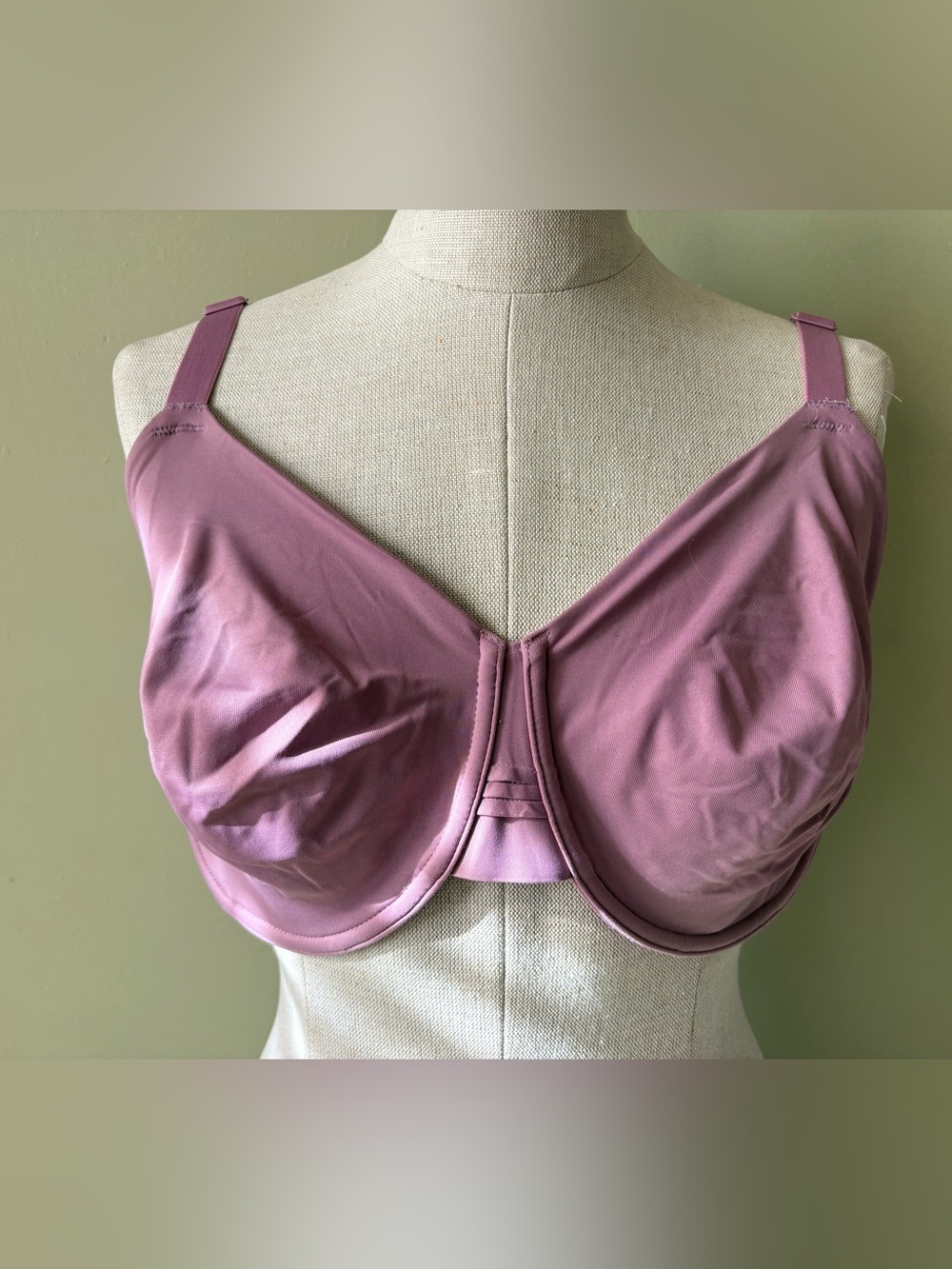 Wacoal Rose Mauve Seamless Comfort Bra 38 G